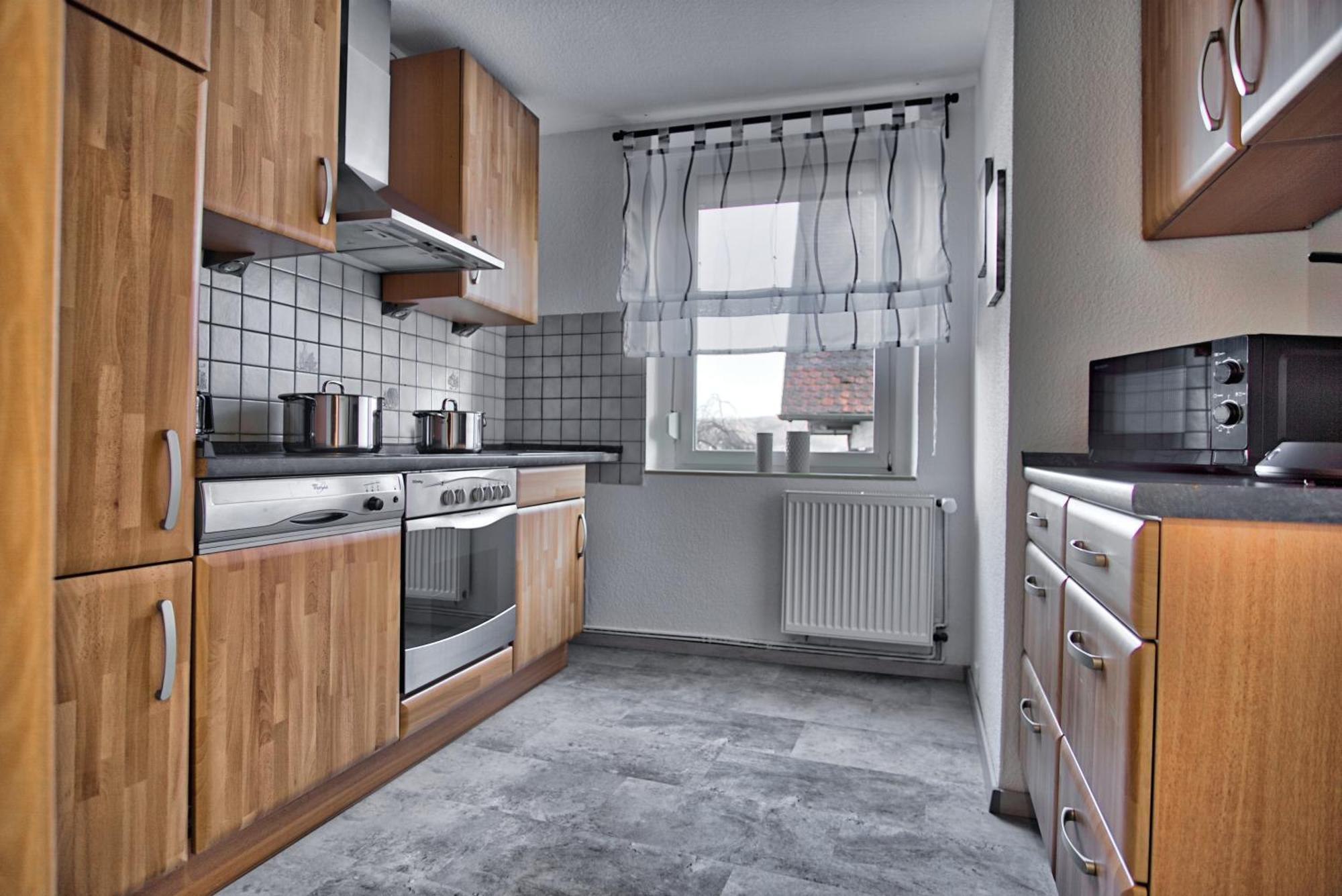 האגן Maisonette Privater Zugang Waschmaschine Parkplatz מראה חיצוני תמונה